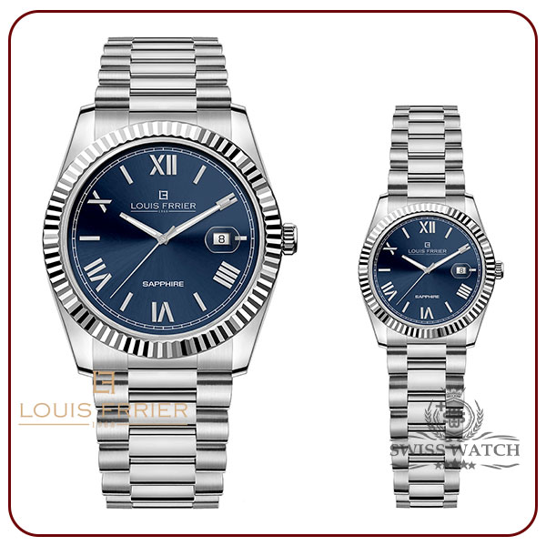 ست ساعت زنانه و مردانه لوئیس فریر مدل LF 9553-112-122