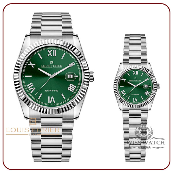 ست ساعت زنانه و مردانه لوئیس فریر مدل LF 9553-113-123