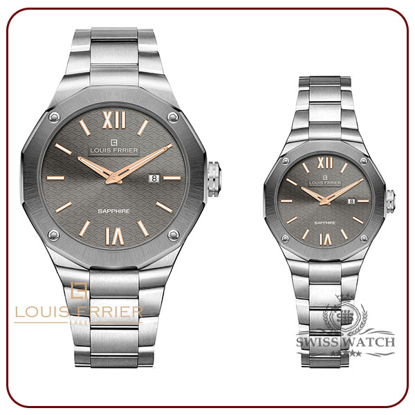 ست ساعت زنانه و مردانه لوئیس فریر مدل LF 9553-131-141