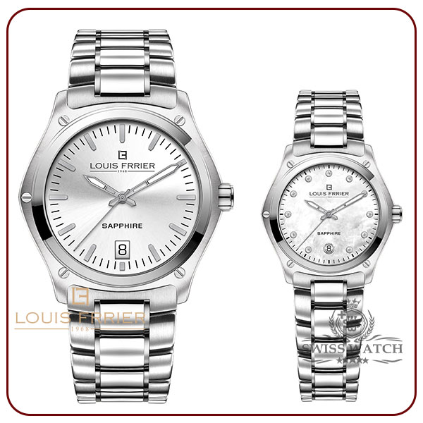ست ساعت زنانه و مردانه لوئیس فریر مدل LF 9553-155-165