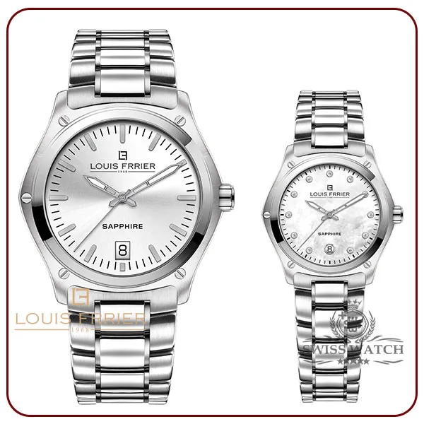 ست ساعت زنانه و مردانه لوئیس فریر مدل LF 9553-155-165