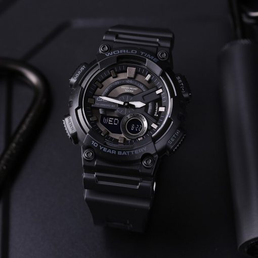 ساعت مچی مردانه کاسیو مدل AEQ-110W-1B - واچ مارکت