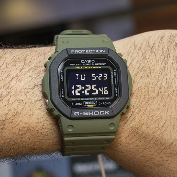 ساعت مچی مردانه کاسیو جی شاک مدل DW-5610SU-3 - واچ مارکت