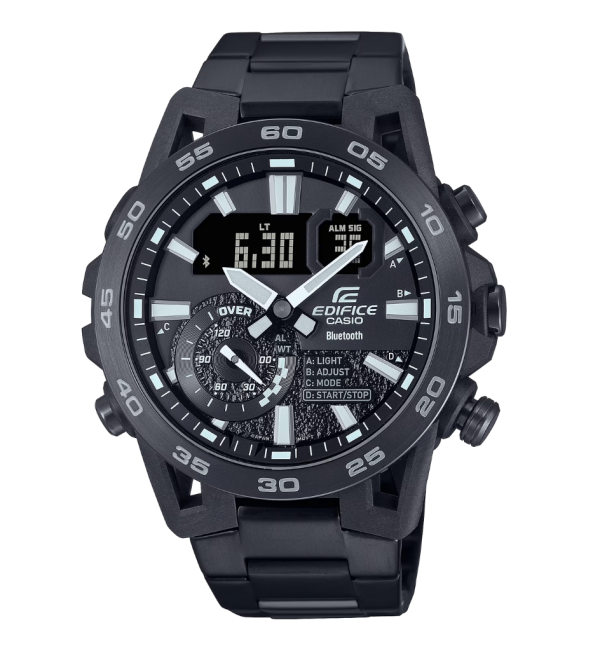 ساعت مچی مردانه کاسیو ادیفایس مدل ECB-40BK-1ADF - واچ مارکت