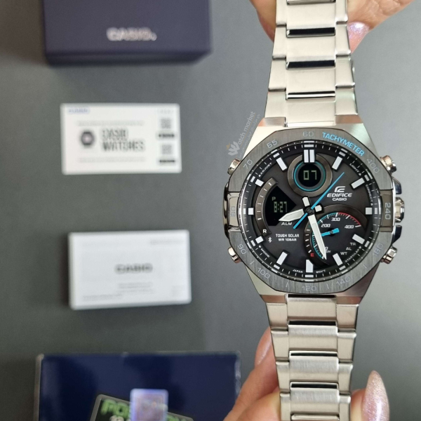 ساعت مچی مردانه کاسیو ادیفایس مدل ECB-950DB-1ADF - واچ مارکت