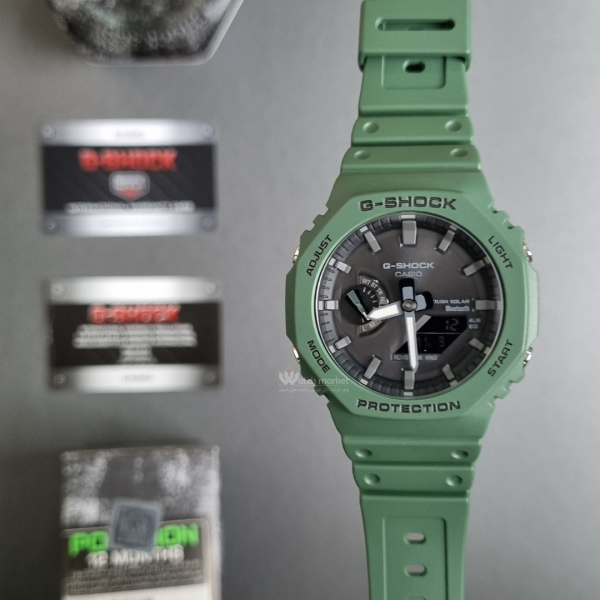 ساعت مچی مردانه کاسیو جی شاک مدل GA-B2100-3ADR - واچ مارکت