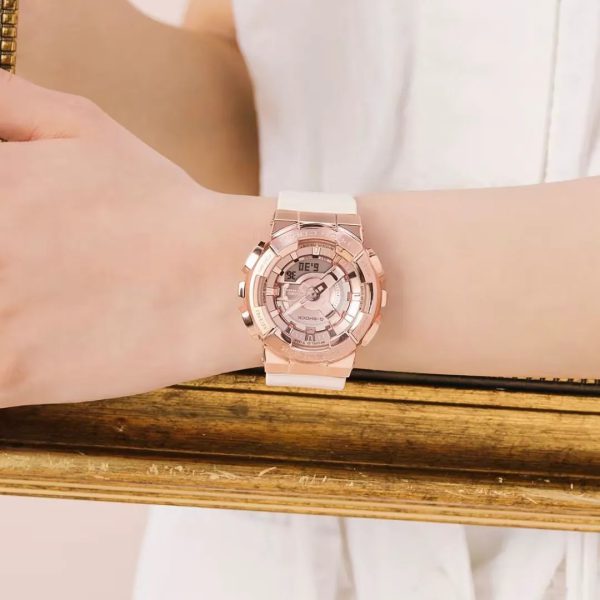 ساعت مچی زنانه کاسیو جی شاک مدل GM-S110PG-4ADR - واچ مارکت