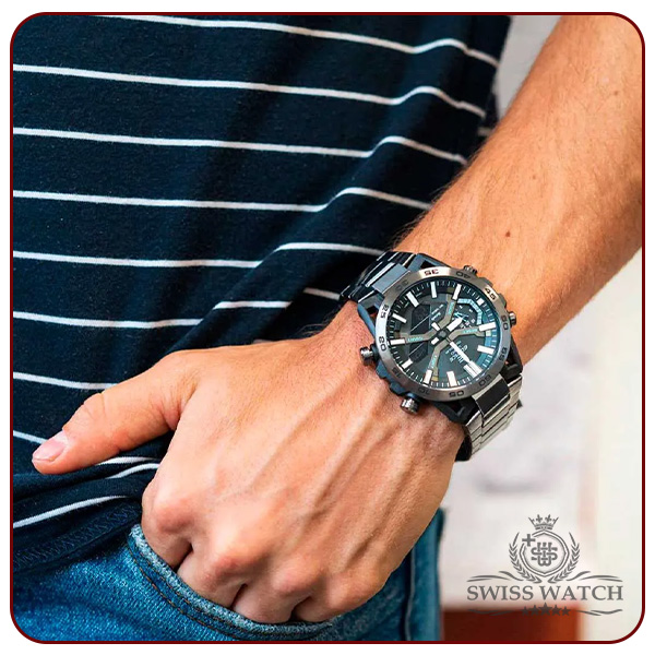 ساعت مچی مردانه کاسیو ادیفایس مدلCASIO ECB-2000DC-1ADF