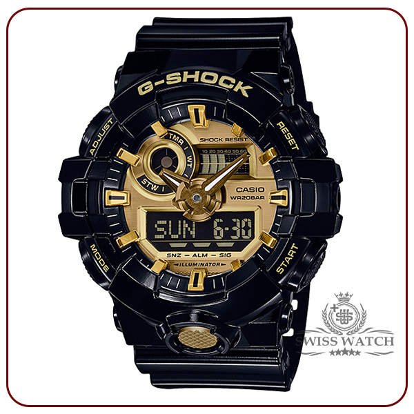 ساعت مچی مردانه کاسیو جی شاک مدل:GA-710GB-1A