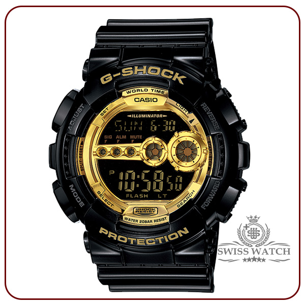 ساعت مچی مردانه کاسیو جی شاک GD-100GB-1