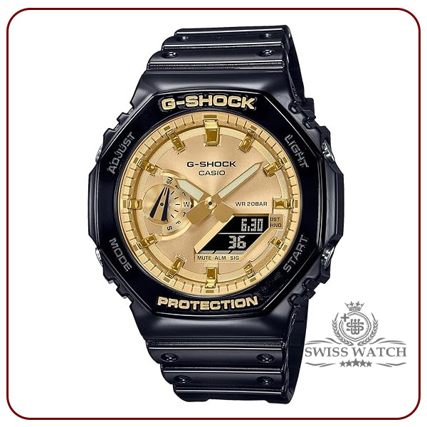 ساعت مچی مردانه کاسیو جی شاک مدل GA-2100GB-1ADR