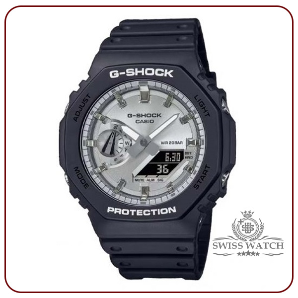 ساعت مچی مردانه کاسیو جی شاک مدل GA-2100SB-1ADR