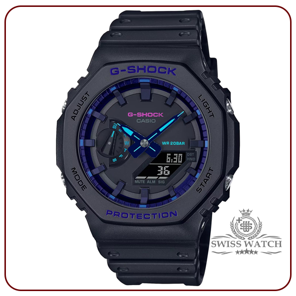 ساعت مچی مردانه کاسیو جی شاک مدل GA-2100VB-1ADR