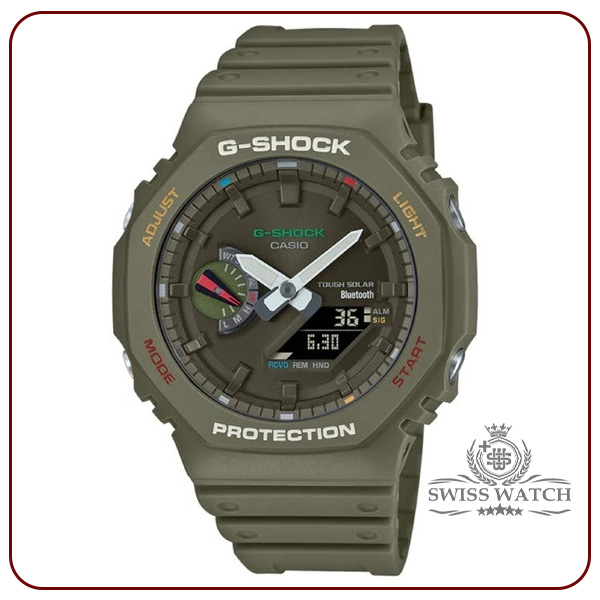 ساعت مچی مردانه کاسیو جی شاک مدل GA-B2100FC-3ADR