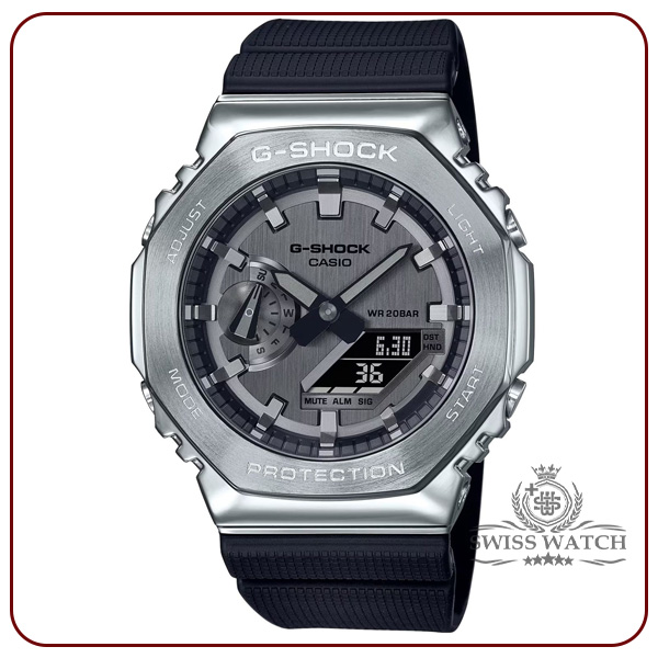 ساعت مچی مردانه کاسیو جی شاک مدل GM-2100-1ADR