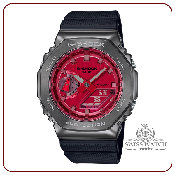 ساعت مچی مردانه کاسیو جی شاک مدل GM-2100B-4ADR