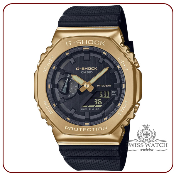 ساعت مچی مردانه کاسیو جی شاک مدل GM-2100G-1A9DR
