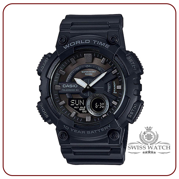 ساعت مچی مردانه کاسیو مدل AEQ-110W-1B