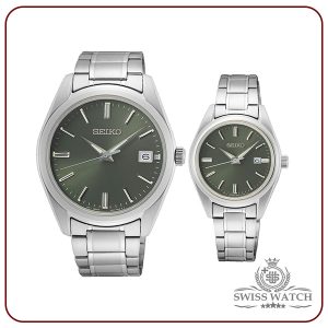 ساعت مچی ست زنانه و مردانه سیکو مدل SUR533P1-SUR527P1